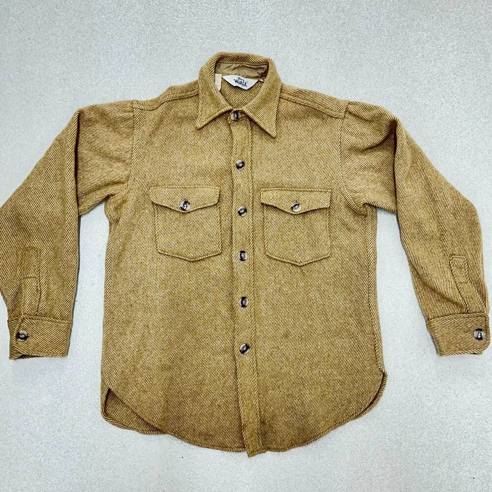 Woolrich Men's Tan Shirt Jacket
